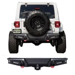 Vijay For 2018-2025 Jeep Wrangler Jl Steel Black Rear Bumper With Led Lights. Fixed Price $299.00.