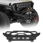Fit 18-26 Jeep Wrangler Jl Gladiator Jt Stubby Horn Front Bumper W/ Winch Plate. Fixed Price $329.84.