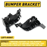 Fit For 2014-2018 Pair Left Jeep Front Cherokee Right Side Lower Bumper Bracket. Fixed Price $28.49.