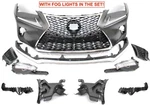 For 2018- 2021 Nx 300 F-sport Front Bumper Cover Center Grille Valance 19PC. Fixed Price $953.91.
