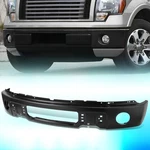 2009-2014 Ford F150 F-150 Front Bumper Face Bar W/ Fog Lamp Holes Black. Fixed Price $124.55.