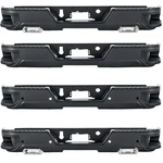 For 2019-2024 Chevy Silverado 1500 Gmc Sierra Rear Bumper Assembly Black Steel. Fixed Price $282.89.
