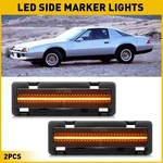 Led Smoked Bumper Marker Side Light For 1982-92 Chevy Camaro Pontiac Firebird. Fixed Price $8.54.