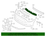 Ford Oem 2015 2017 Mustang Front Bumper Absorber FR3Z17C882A New Nos. Fixed Price $68.66.