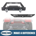 Hooke Road Front + Rear Bumper Combo For 1976-1986 Jeep Wrangler CJ-7. Fixed Price $458.38.