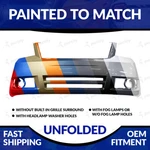 New Painted To Match 2008-2010 Dodge Grand Caravan Sxt Unfolded Front Bumper. Fixed Price $355.98.