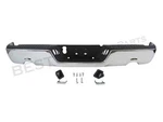 For 09-18 Ram 1500 Rear Step Bumper Chrome Assy W/o Sensor Dual Exhaust. Fixed Price $540.00.