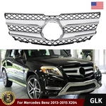 Chrome Front Grille For Mercedes Benz X204 GLK250 GLK300 GLK350 2013-2015. Fixed Price $63.27.
