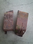 1973 1974 Dodge Charger Se Rallye Rear Bumper Mounting Brackets. Fixed Price $95.00.