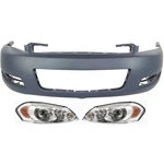 Bumper Cover Kit For 2006-2013 Chevrolet Impala Front 3PC Capa. Fixed Price $273.01.