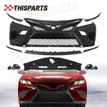 Front Bumper Cover Grille Trim Set For 2018 2019 2020 Toyota Camry Xse Xle. Fixed Price $235.99.