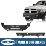 Hooke Road Steel Front + Rear Bumpers For Dodge Ram 1500 2009 2010 2011 2012. Fixed Price $889.29.