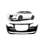 Bumper Cover For 2015-2023 Chrysler 300 5PN42TZZAD Primed Front. Fixed Price $241.91.