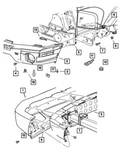 Mopar 68051394AA Oem Front Bumper Fits- 2004-2006 Dodge Durango. Fixed Price $390.99.