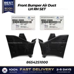 Genuine Front Bumper Air Duct Lh Set For Hyundai Santa Fe. Fixed Price $82.00.