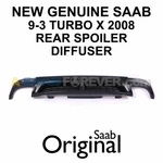 New Genuine Saab 9-3 Turbo Rear Bumper Diffuser Spoiler 2008 Tx Oem 32016191. Fixed Price $399.99.