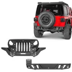 Fit 2018-2025 Jeep Wrangler Jl/jlu Steel Mad Front Bumper Or Tube Rear. Fixed Price $249.98.