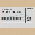 Genuine Bmw 51139883586 -. Fixed Price $116.31.