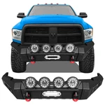 Vijay Front Bumper For 2010-2018 Dodge Ram 2500/3500 With Lights & Winch Plate. Fixed Price $689.99.