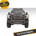 Fab Fours FF15-R3250-1 Black Steel Elite Front Bumper 2015-2017 Ford F-150. Fixed Price $1989.99.