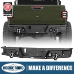 Hooke Road Rear Steel Bumper W/d-rings & Led Lights For Jeep Gladiator Jt 20-26. Fixed Price $249.70.