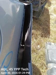 Rear Gry Bumper Assy Textured Oem 14-16 Optimakia. Fixed Price $150.00.