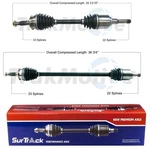 Surtrack Pair Set Of 2 Front Aar Cv Axle Shafts For Chevy Cruze Gas Automatic. Fixed Price $218.95.
