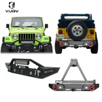 Vijay FOR1997-2006 Jeep Wrangler Tj Steel Front/rear Bumper W/tire Carrier&light. Fixed Price $259.99.