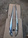 1995-1997 Jaguar XJ6 XJ12 Both Rear Bumper Chrome Trim Side Blade Covers Used. Fixed Price $99.95.