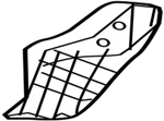 Mazda Shield Rsplashrb B32H50341C, New Genuine Oem Part. Fixed Price $19.39.