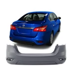 Bumper Cover For 2016-2018 Nissan Sentra Sl Sv 850223YU0J NI1100312 Rear. Fixed Price $143.37.