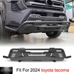 Heavy Duty Front Bumper For 2024-2026 Toyota Tacoma Steel Plates Textured Guard. Fixed Price $409.99.