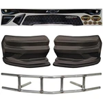 Dominator Dirt Fits Chevy Camaro Ss Front Bumper Kit, White. Fixed Price $428.99.