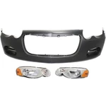 Headlight Kit For 2004-2006 Chrysler Sebring Driver And Passenger Side Halogen. Fixed Price $272.74.