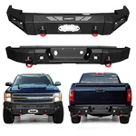 Vijay For 2007-2013 Chevy Silverado 1500 Front/rear Bumper W/winch Plate&light. Fixed Price $429.99.