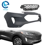 Front Bumper Assembly With Chrome Horizontal Bar Grille Ford Escape 2020-22. Fixed Price $209.17.