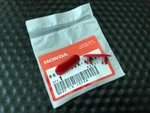 Genuine Honda S2000 License Plate Bumper Caps Set Of Formula Red Ze. Fixed Price $34.90.