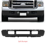 Black Front Bumper Face Bar 2005-2007 Ford F250 F350 Super Duty 5C3Z17757BA. Fixed Price $153.99.