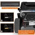 Mad Max Grill+bumper W/winch Plate & Led Signal Light For Jeep Wrangler Jk 07-18. Fixed Price $399.66.