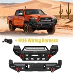 Aaiwa For 2016-2023 Toyota Tacoma Front Rear Bumper W/winch Plate Led Lights. Fixed Price $629.95.