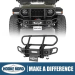 Hooke Road Steel Front Bumper W/grille Guard For 2018-2025 Jeep Wrangler Jl & Jt. Fixed Price $499.29.