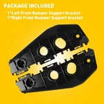 For 2011 2012 2013 Toyota Corolla Bumper Front Bracket Left & Right Side 2PCS. Fixed Price $11.39.