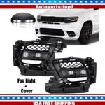 For Jeep Grand Cherokee 2017-2022 Lh&rh 4PCS Led Fog Light Lamps W/ Covers Bezel. Fixed Price $176.00.