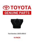 Genuine Toyota Retainer Front Fender Liner 53879-0R010 Pack. Fixed Price $34.94.
