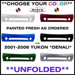 New Front Bumper For 2001-2006 Yukon Denali Painted Choose Your Color GM1000637. Fixed Price $419.99.