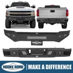 Hooke Road Front Bumper Rear Fit Chevy Silverado 2500HD 3500HD 2015-2019. Fixed Price $449.99.