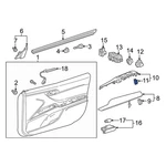 For Toyota Tacoma 2016-2023 9046705172 Bumper Cover Retainer. Fixed Price $16.00.