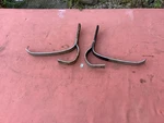 1938 Chevy Front Bumper Brackets Original Gm Pair Master Deluxe 85. Fixed Price $279.00.