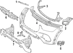 Genuine Mercedes-benz Bumper Impact Absorber 167-885-99-10. Fixed Price $55.66.