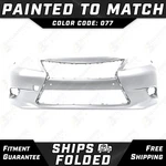 New Painted *077 White* Front Bumper Cover For 2013 2014 2015 Lexus ES300H ES350. Fixed Price $540.99.